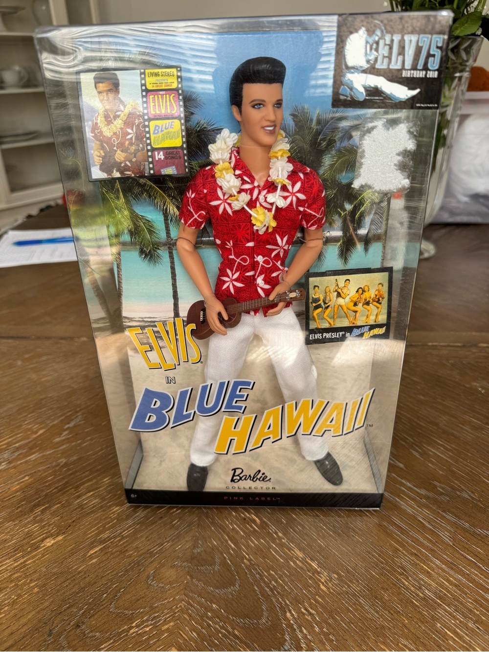 Barbie Elvis Blue Hawaii collector’s doll